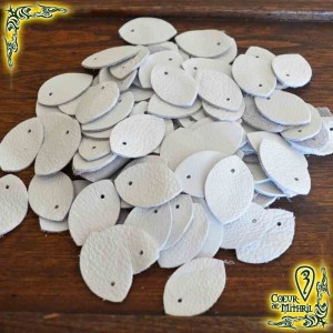 Leather Scales White